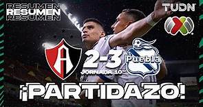 Atlas 2-3 Puebla - HIGHLIGHTS | Apertura 2023-J10 | Liga Mx | TUDN