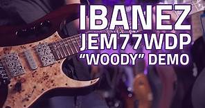 Ibanez 2017 JEM77WDP JEM - Steve Vai "Woody" Jem