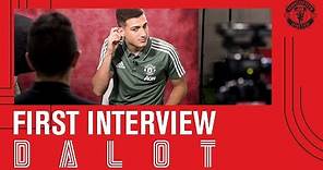 Diogo Dalot’s First Interview | Manchester United
