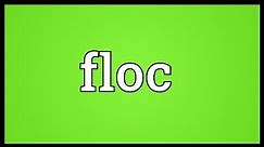 Floc Meaning