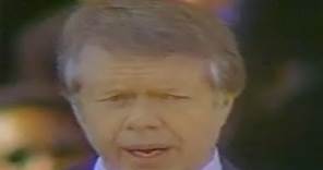 Jimmy Carter inaugural address: Jan. 20 1977