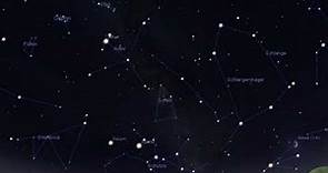 Sternzeit 25.08.2020 Sternbild von Johann Hevelius. Der Schild am Himmel