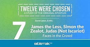 James the Less, Simon the Zealot, and Judas Not Iscariot - Faces in the Crowd – Dave Laton