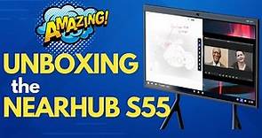 An Incredible Interactive Whiteboard - unboxing the NearHub S55