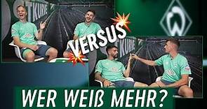 WER WEIß MEHR? Romano Schmid & Niklas Schmidt vs. Anthony Jung & Nicolai Rapp | SV Werder Bremen