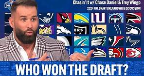 New Top 5 NFL Offenses, Reacting to Goodell's Comments, Who WON The Draft? Chasin' It