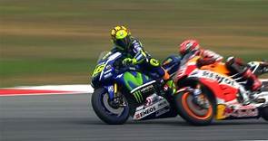 #SepangClash: Rossi and Marquez get physical!