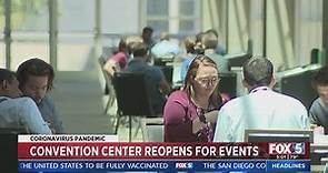 San Diego Convention Center Reopens To Events