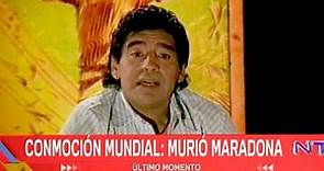 Escuchá todas las frases históricas que dejó Diego Maradona y que serán inolvidables