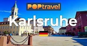 KARLSRUHE, Germany 🇩🇪- Summer Tour - 4K 60fps
