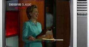 Crossfire Classic: Tucker Carlson eats Hillary Clinton...