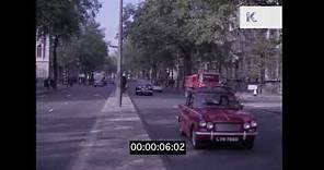 London Traffic 1960s Cromwell Road 35mm