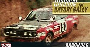 The 1976 Safari Rally in Kenya