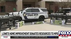Lowe’s Home Improvement donates equipment to MPD