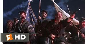 Glory (8/8) Movie CLIP - Breaching Fort Wagner (1989) HD