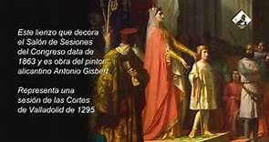 María de Molina presentando a su hijo Fernando IV