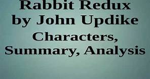 Rabbit Redux by John Updike | Characters, Summary, Analysis
