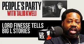 Lord Finesse Shares An Amazing Big L Story From Their First Ever Meeting | People's Party Clip