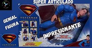 SUPERMAN Returns 2006 Mattel impresionante Figura, Super Articulado "14 /Politono Toy's