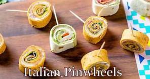 Italian Pinwheels - Easy & Delicious Party Appetizer Recipe