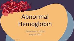 Abnormal Hemoglobin
