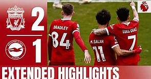 Salah Winner At The Kop End! | Extended Highlights | Liverpool 2-1 Brighton