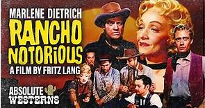 Marlene Dietrich in Fritz Lang's Classic Western I Rancho Notorious (1952) I Absolute Westerns