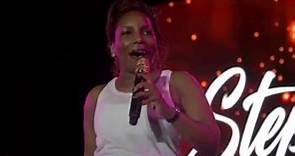 Stephanie Mills Performs "Power Of Love" With Her Son At Jazz In The Gardens