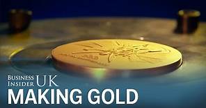 How they make gold medals for the Rio Olympics