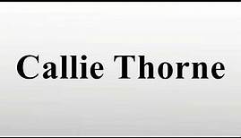 Callie Thorne