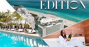 The Miami Beach EDITION Hotel - an EDITION Hotels Tour & Review! Best Hotel in South Beach Miami!