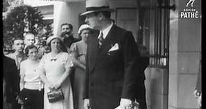 King Carol II of Romania visits London (1937)
