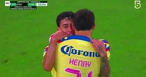 Gol de Alejandro Zendejas | Rayados 0-3 América | Liga BBVA MX | Apertura 2023 - Jornada 14