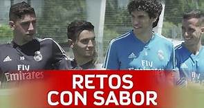 Vallejo & Lucas Vázquez VS Fede Valverde & Brahim Díaz - Retos con Sabor