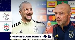 LIVE 14:00 | Persconferentie Alfred Schreuder & Remko Pasveer | Ajax - Liverpool