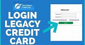 How To Login Legacy Credit Card 2022? Legacy Credit Card Signin