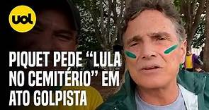 NELSON PIQUET participa de atos BOLSONARISTAS e pede Lula 'no cemitério'