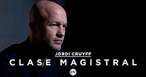 Clase Magistral | Jordi Cruyff explica cómo era el Barcelona de Johan Cruyff