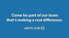 Sams Club Hiring Announcement