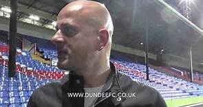 Temuri Ketsbaia interview after playing for Dundee in Julian Speroni's testimonial
