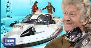 1973: JON PERTWEE in the WHOMOBILE | Blue Peter | Retro Transport | BBC Archive