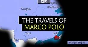 The Travels of Marco Polo - Summary on a Map