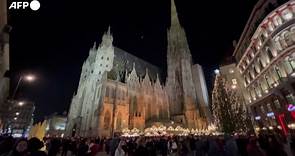 Vienna, i mercatini di Natale deliziano i visitatori di tutto il mondo