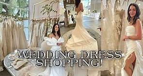 WEDDING DRESS SHOPPING (in la) LOHO Bride, Kinsley James & Grace Loves Lace *2023 bride*