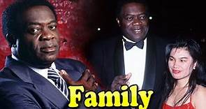 Yaphet Kotto Family With Son and Wife Tessie Sinahon 2021