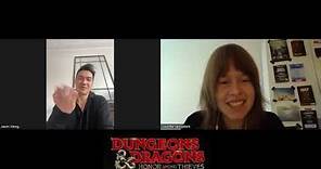 Interview actor Jason Wong ("Dungeons & Dragons: Honor Among Thieves")