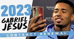 JESUS PHONES HIS MUM! | Gabriel Jesus signs new contract!