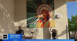 Palo Alto High School unveils mural honoring Cherokee tribal leader Kimberly Teehee