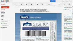 How To Get A Free Lowes 10% Off Coupon - Email Delivery