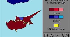 The Turkish Invasion of Cyprus: Every Day